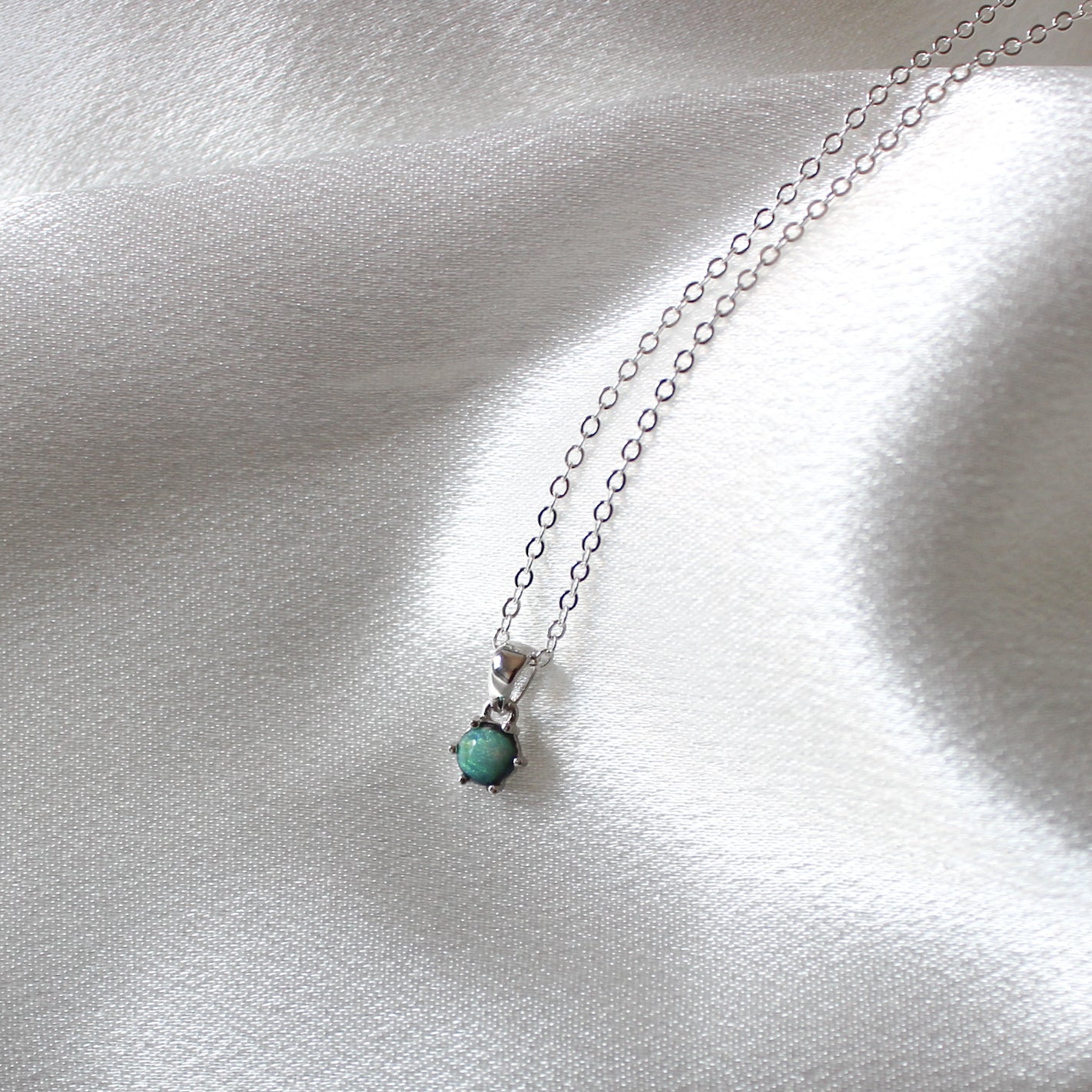 Opal Necklace - 5mm