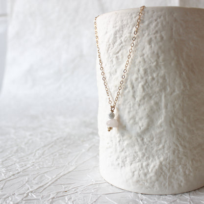 Crystal Drop Necklace