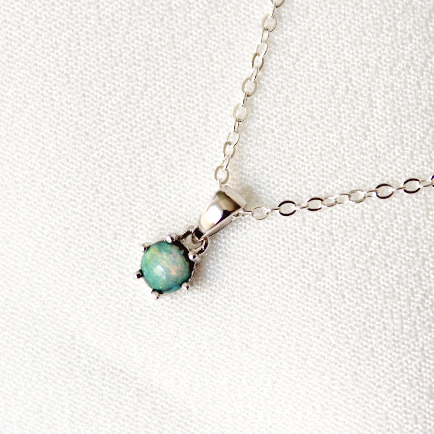 Opal Necklace - 5mm