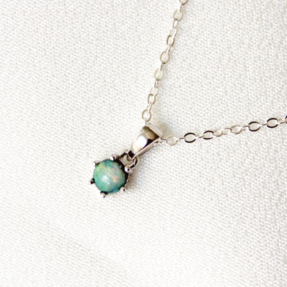 Opal Necklace - 5mm
