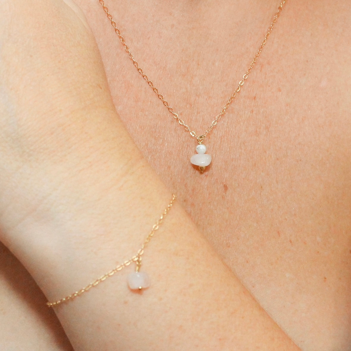 Crystal Drop Necklace