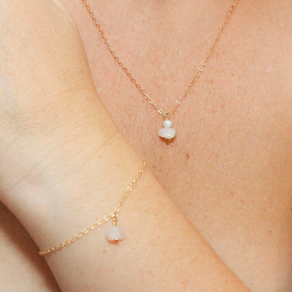 Crystal Drop Necklace
