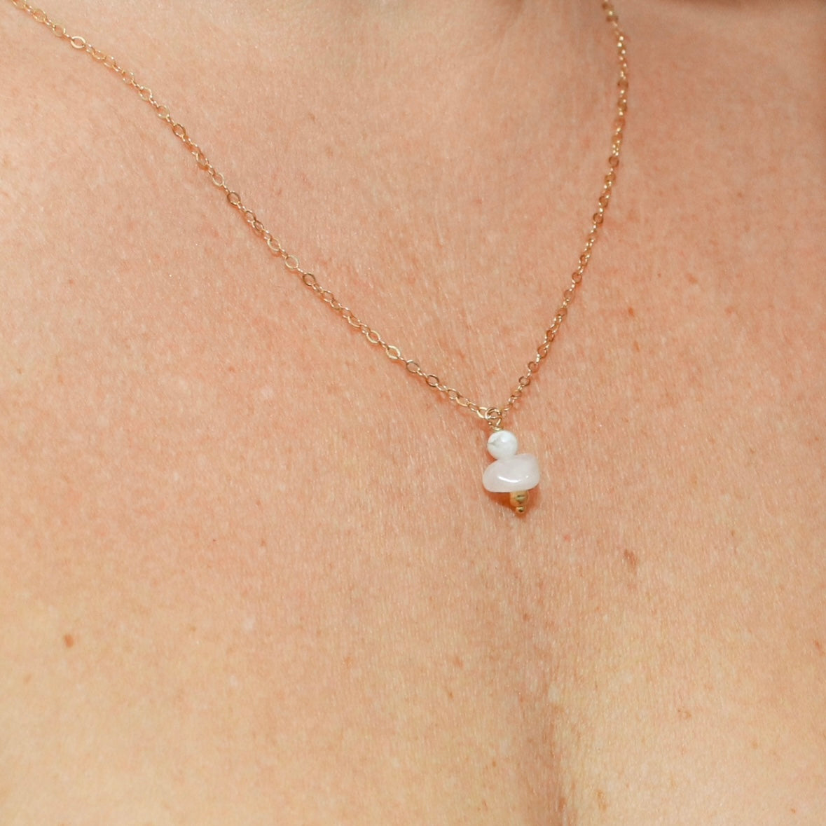 Crystal Drop Necklace