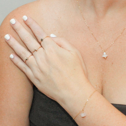 Crystal Drop Necklace