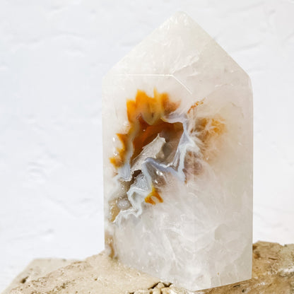 Agate Druzy Point - Rae and Jayde -