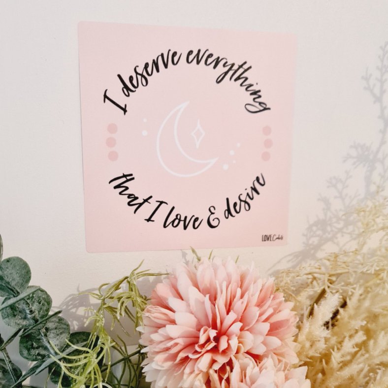 I Deserve Everything • Wall Decal - Rae and Jayde -