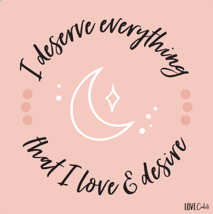 I Deserve Everything • Wall Decal - Rae and Jayde -