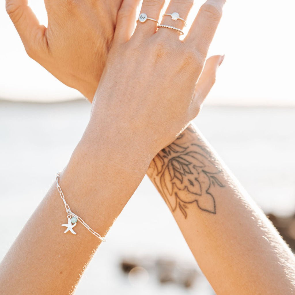 Mae • Sterling Silver Bracelet - Rae and Jayde -